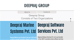 Desktop Screenshot of deeprajgroup.com